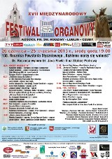 Trwa XVII Międzynarodowy Festiwal Organowy 2013 - sprawdź program