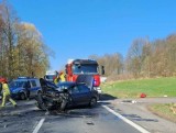 Ciężki wypadek na drodze krajowej nr 30 na Dolnym Śląsku, niedaleko Wrocławia. Utrudnienia dla kierowców