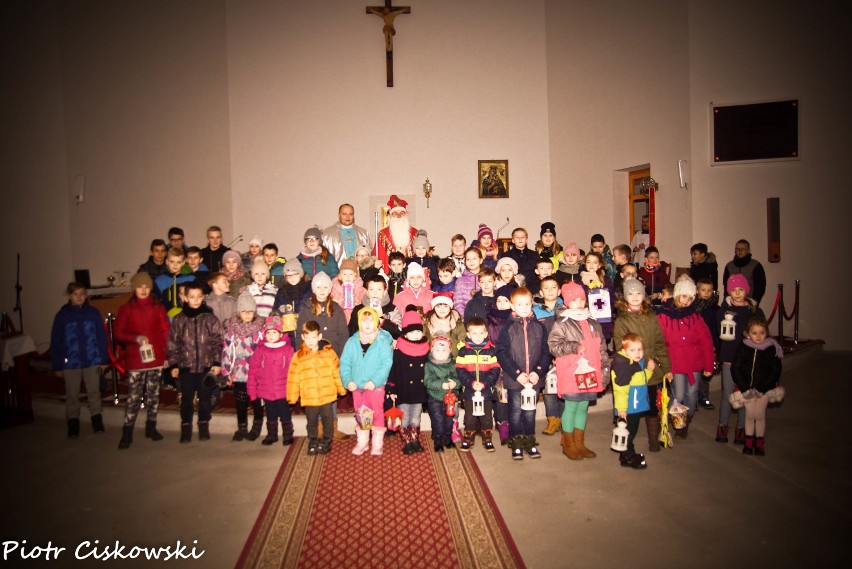 Święty Mikołaj w parafii Chłapowo (2017)