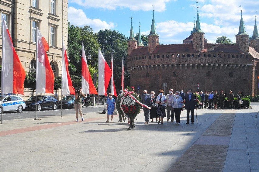 2.08.2020 krakow,
plac matejki, obchody rocznicy powstania...