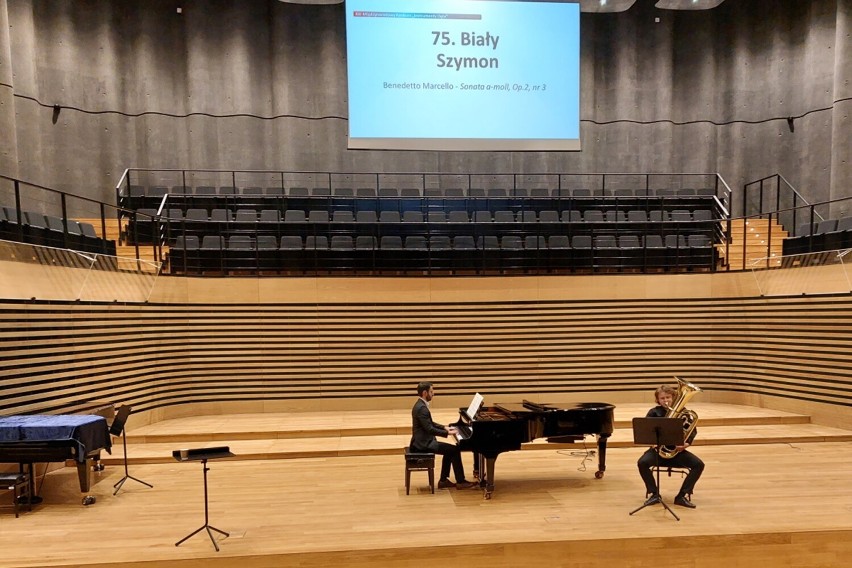 Jasło. Tomasz Krupa i Szymon Biały pokazali klasę w międzynarodowym konkursie "Instrumenty Dęte"
