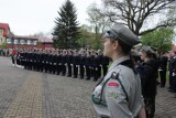 3 maja 2018 Darłowo: Uroczysta msza święta i złożenie kwiatów przed Pomnikiem Tysiąclecia Państwa Polskiego [ZDJĘCIA]