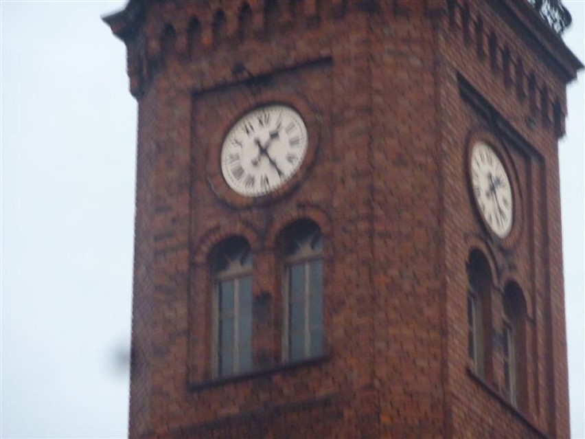 Zegar na wieży Starej Remizy
