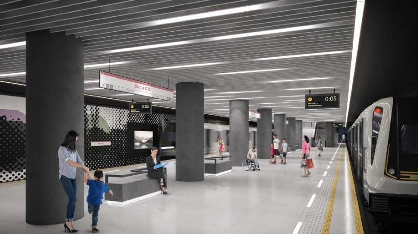 Budowa metra idzie zgodnie z planem, ale brakuje kilkuset milionów na gigantyczny dworzec nad stacjami na Bemowie