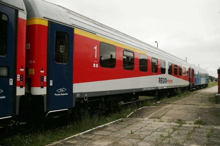 Ekskluzywny pociąg w Wągrowcu [ZDJĘCIA]