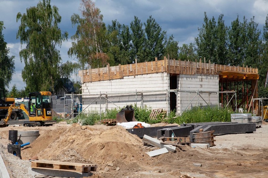 W Załomiu rośnie centrum przesiadkowe. Ułatwi komunikację między gminą Goleniów a Szczecinem