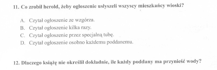 We wtorek, 21 maja 2013, trzecioklasiści piszą Ogólnopolski...