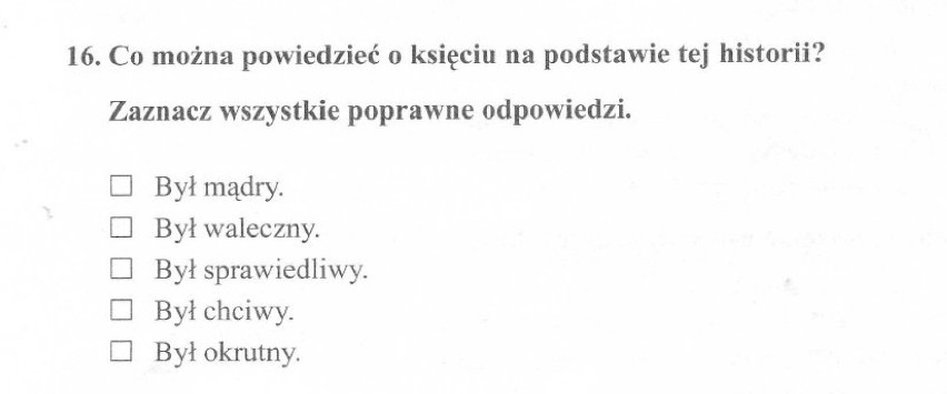 We wtorek, 21 maja 2013, trzecioklasiści piszą Ogólnopolski...