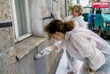 Wałbrzych: Zamalowali bazgroły na budynkach Starego Zdroju [ZDJĘCIA i FILM]