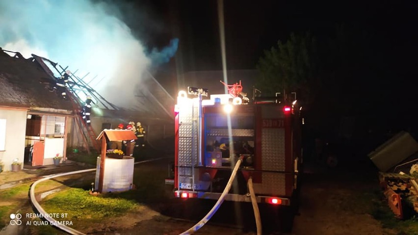 W wyniku pożaru chlewni w Luszkówku żywcem spłonęło 90 kur