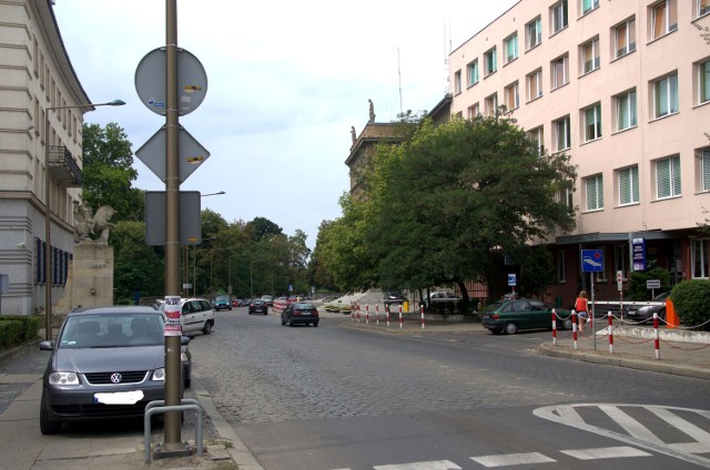 Ulica Korfantego w Opolu,03-08-2012r