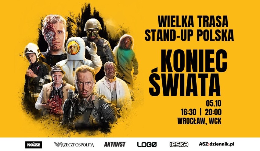 IX Wielka Trasa Stand-up Polska “Koniec Świata”. KONKURS! Mamy dla Was bilety!