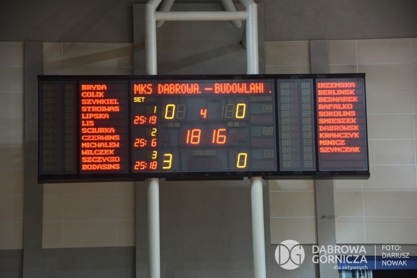 Pojedynek z Budowlanymi dąbrowskie siatkarki wygrały 3:0