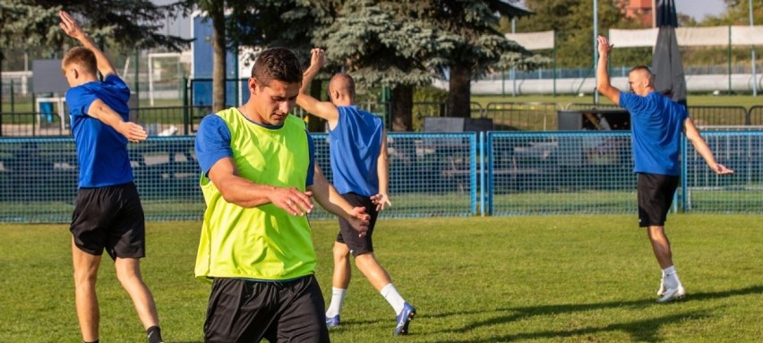 Błękitni grali z Sokołem o przełamanie w II lidze 