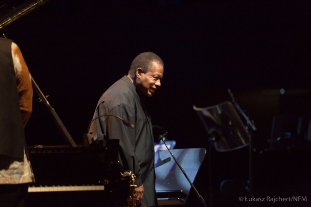 Wayne Shorter zagrał nie tylko ze swoim kwartetem, ale także z wrocławskimi muzyki na festiwalu Jazztopad