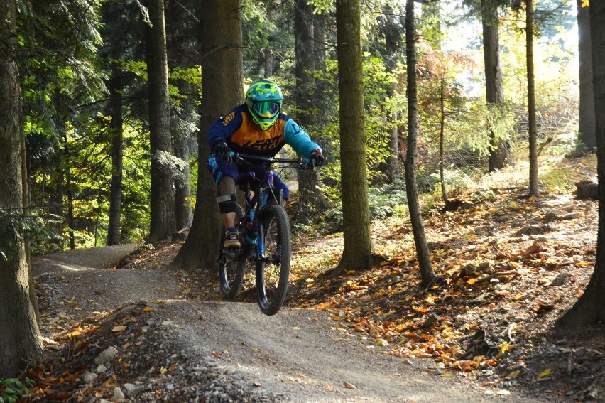 Otwarcie Myślenice Singletracks na górze Chełm