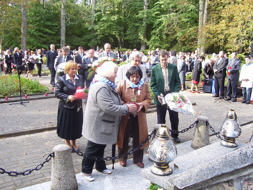 Msza na cmentarzu w Krępie Kaszubskiej