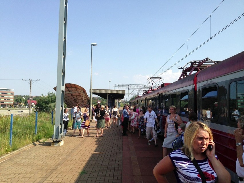 PKP: Opóźnienia na trasie Kraków-Zabierzów