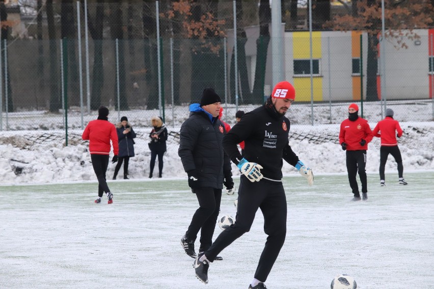 Pierwszy trening Widzewa