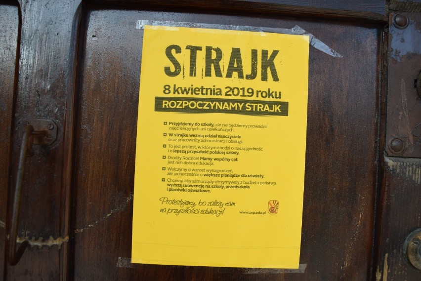 Strajk nauczycieli w Świętochłowicach