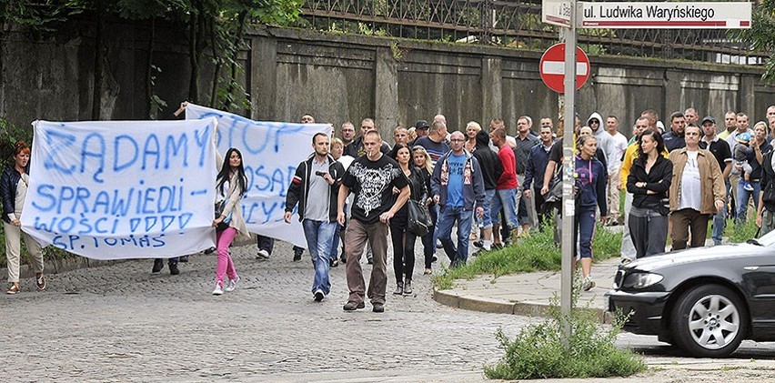 Manifestacja w  Gdańsku. Zaprotestowali przeciwko śmierci 30 -latka