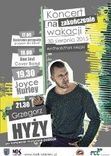 Grzegorz Hyży zagra w niedzielę w Lublińcu w "Koncercie na zakończenie lata"