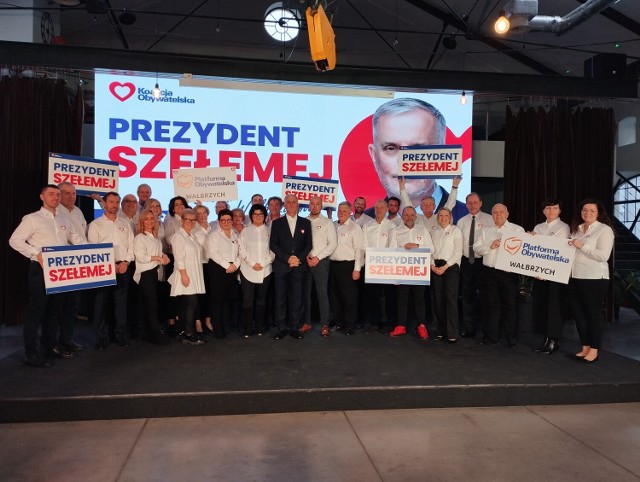 Platforma Obywatelska przedstawiła kandydatów do Rady Miasta Wałbrzycha w wyborach samorządowych 2024, które odbędą się 7 kwietnia.