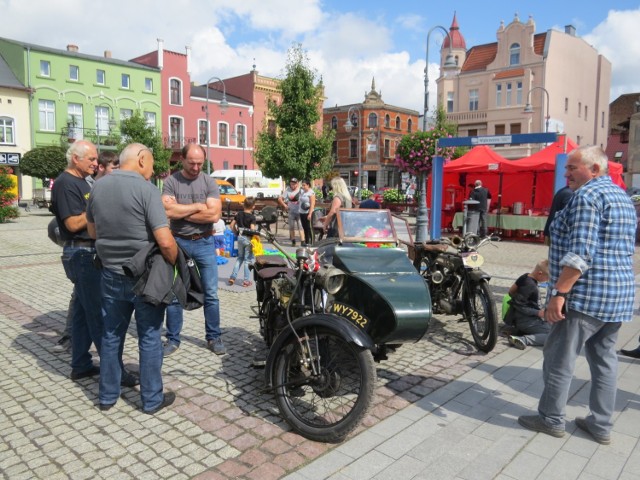 Wystawę Zabytkowych Motocykli zorganizowano w sobotę, 21 sierpnia na Placu Jana Pawła II w Wąbrzeźnie