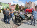 Wystawa Zabytkowych Motocykli w Wąbrzeźnie. Najstarszy motocykl należał do Krzysztofa Woźniaka z powiatu radziejowskiego. Zdjęcia