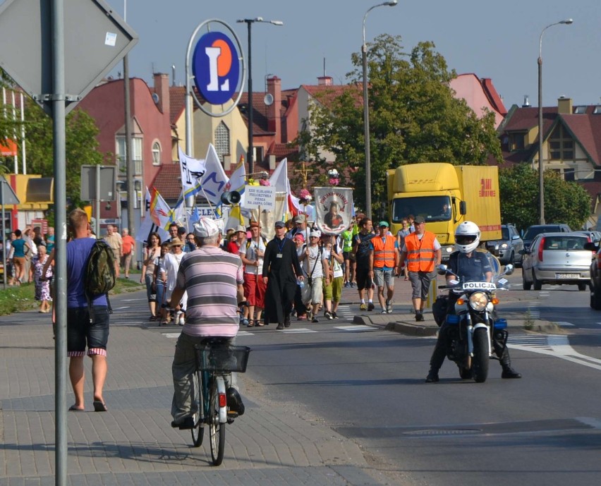 Pielgrzymka z Malborka wyszła na Jasną Górę