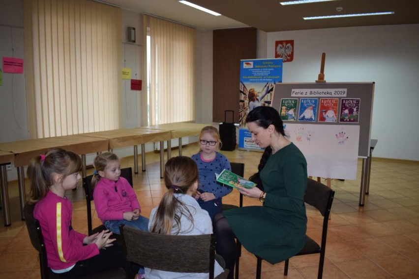 Tak upłynął pierwszy tydzień ferii z Gminną Biblioteką Publiczną w Osjakowie[FOTO]