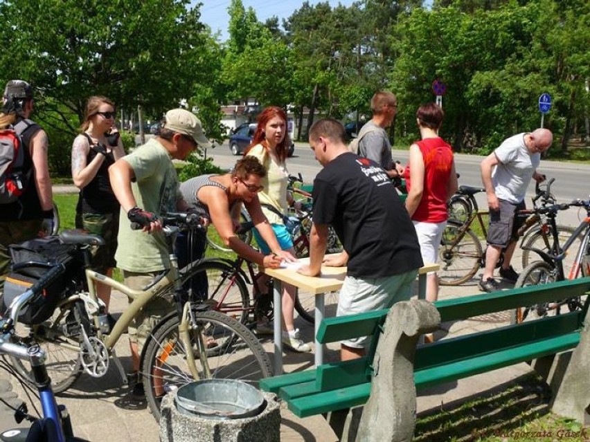 Rowerowa gra miejska w Otwocku. Spotkaj się z Szalonym...