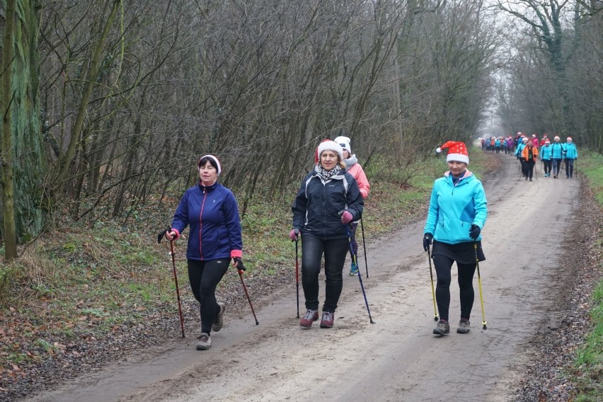 III mikołajkowy marsz nordic walking