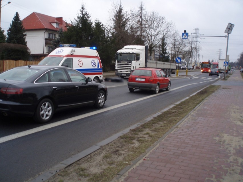 Wypadek śmiertelny na DK 78 w Zawierciu