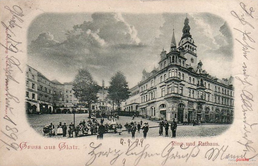 Ratusz w Kłodzku. 1899 r.