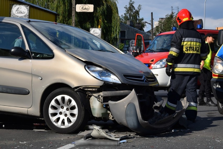Pijany kierowca spowodował kraksę na Wrocławskiej w Kaliszu