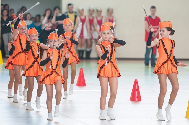 Mistrzostwa mażoretek Poddębice 2013