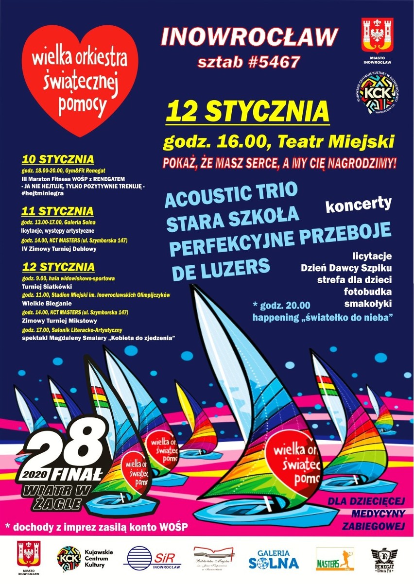 Orkiestra zagra w Inowrocławiu. Będą ciekawe imprezy oraz licytacje [zapowiedź] 