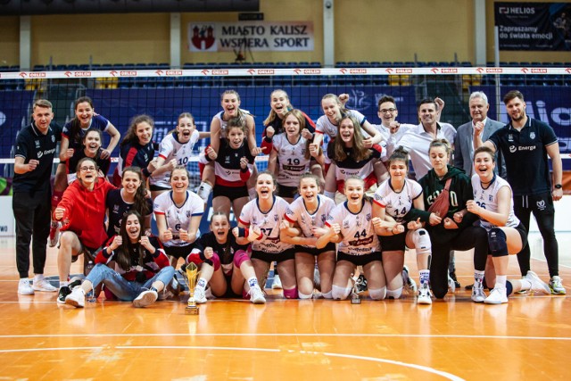 Kadetki Energa MKS Kalisz zagrają w finale mistrzostw Polski siatkarek