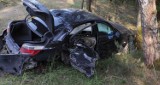 Wypadek pod Sielcem. Na drodze krajowej nr 60 zderzyły się dwa auta. 31.05.2023. Zdjęcia