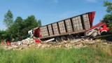 Biczyce Dolne. Tragiczny wypadek pod Nowym Sączem. Nie żyje jedna osoba