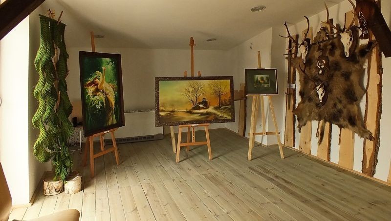 Wystawa Cztery piętra sztuki w Złotowie