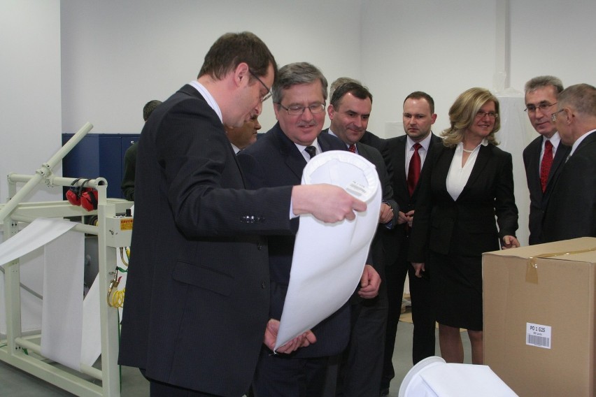 Prezydent Bronisław Komorowski odwiedził Puławy (zdjęcia)