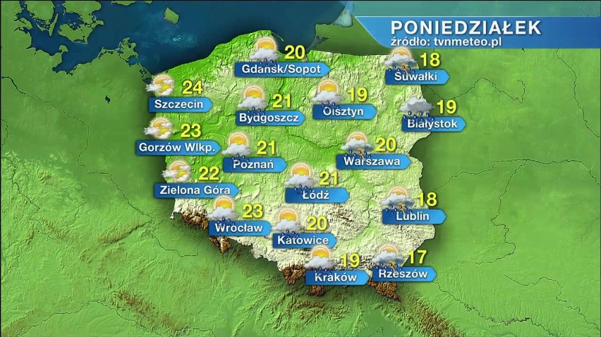 Pogoda 14-18 maja 2018. Nie zapomnijcie z domu parasola