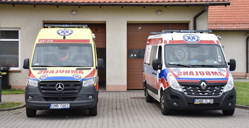 Nowy Staw. Nowa karetka dla stacji pogotowia Powiatowego Centrum Zdrowia. Najcięższy i... pierwszy żółty ambulans w spółce
