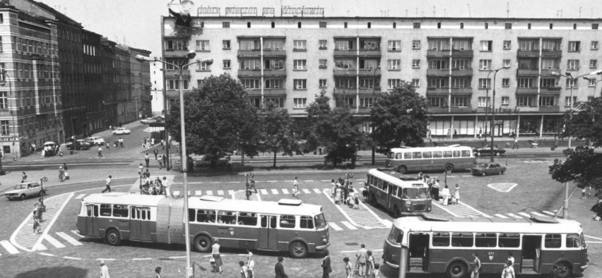 Ulica Piłsudskiego we Wrocławiu w latach 70. Jak wtedy...