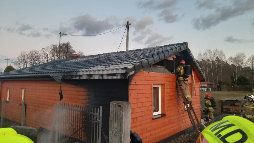 Pożar domu w Józefkowie. W ubiegłym roku budynek...