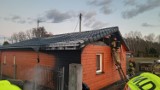 Palił się dom uczestników programu "Nasz Nowy Dom" w Józefkowie [zdjęcia]