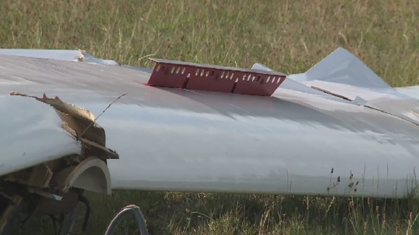 Pilot w stanie ciężkim trafił do szpitala