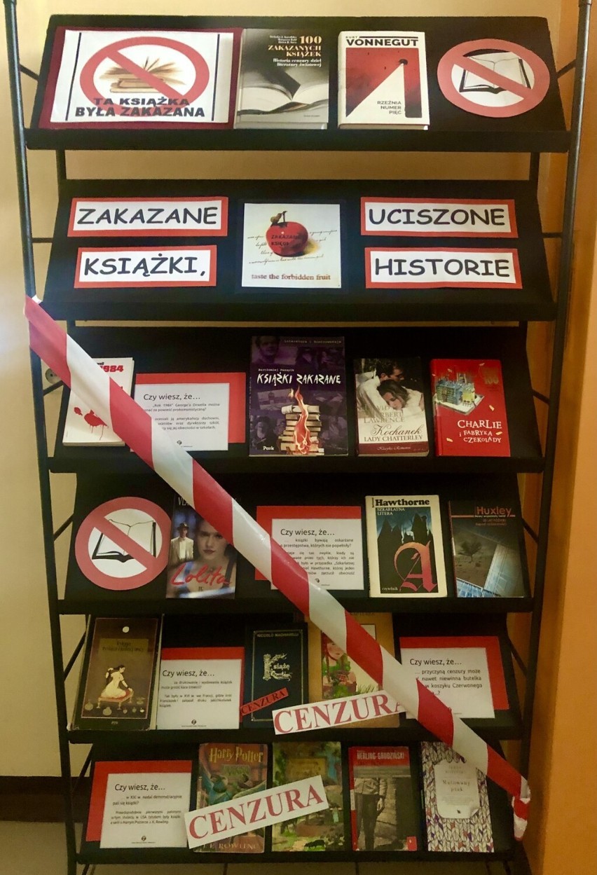 Cenzura i zakazane książki głównym tematem zajęć w Bibliotece Pedagogicznej w Zduńskiej Woli